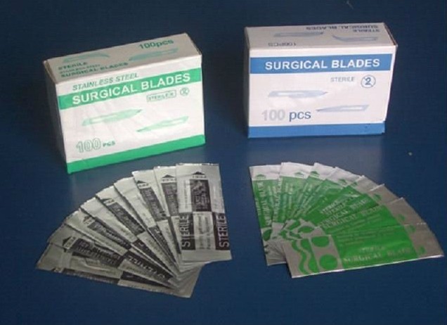 Wholesale Disposable sterile surgical blades all sizes from china suppliers