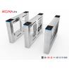 Buy cheap Office Security Automatic SUS304 Swing Gate Turnstile With Card Reader from wholesalers