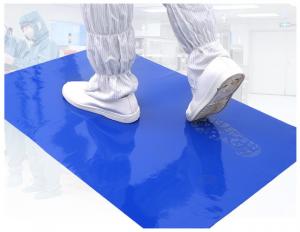 Wholesale 30 and 60 layers Short Time Delivery  Disposable Pe Cleanroom Sticky Mat from china suppliers
