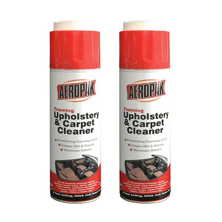 Wholesale Aeropak Carpet Upholstery Cleaner Tinplate can Car Seat Foam Cleaner from china suppliers