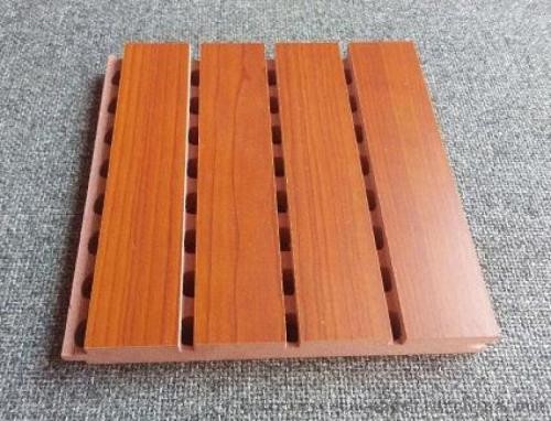 Wholesale Custom Solid Wooden Grooved Acoustic Panel Sound Asorption Board For Music Room from china suppliers