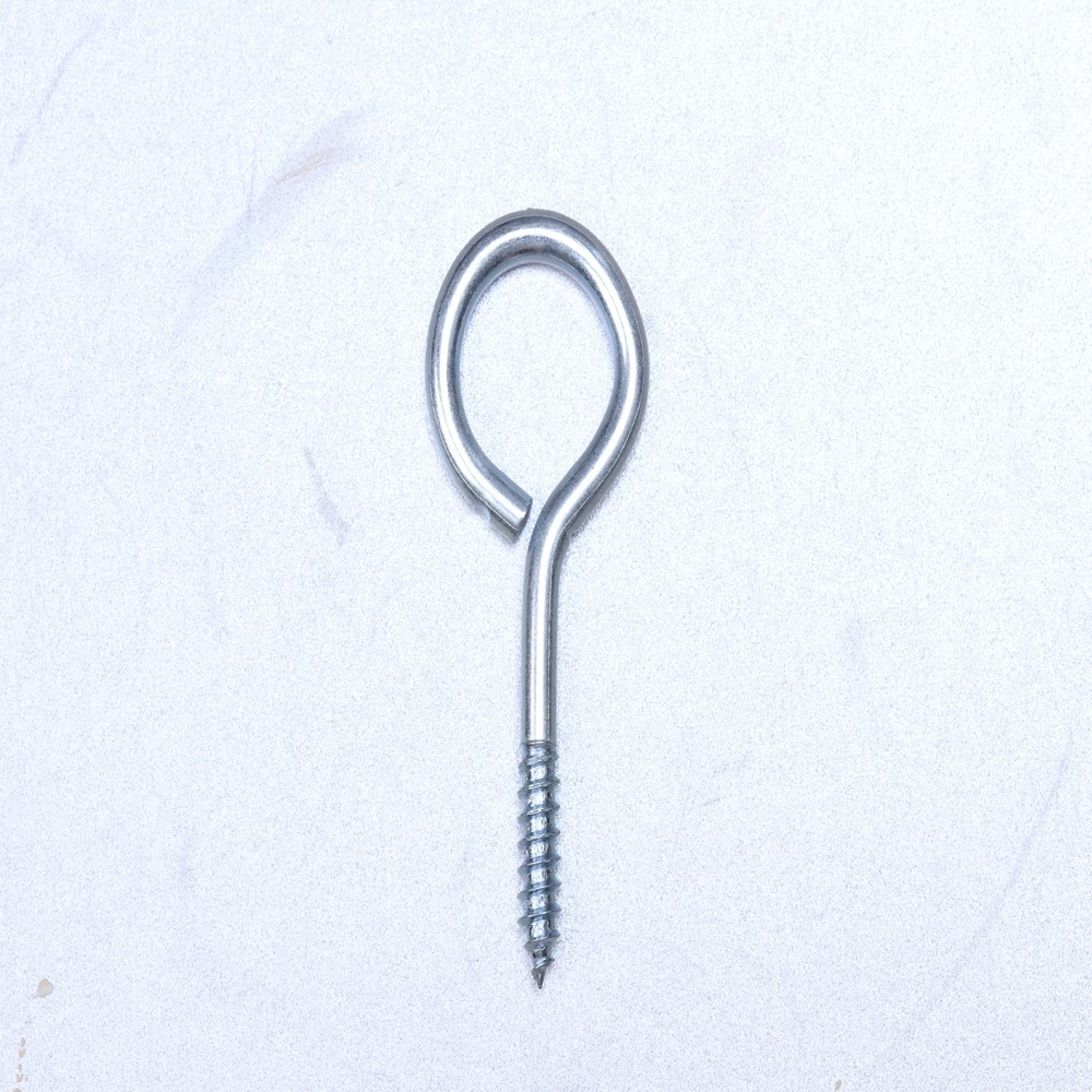 Wholesale Color High Tensile Zinc Plated Screw Eyes Anti Corrosion With Sharp Threading from china suppliers