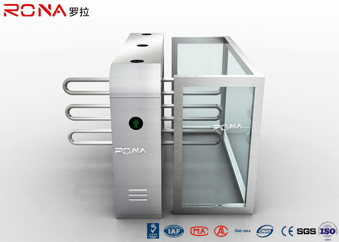 Wholesale Metal Wings Waist High Turnstile Assured Barrier 304 Stainless Steel Material from china suppliers