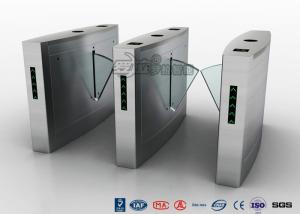 Wholesale Retractable Flap Barrier Turnstile Durable Anti Pinch Function Time Attendance System from china suppliers