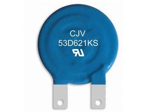 Wholesale 2Pin 53mm Single Disc VDR Metal Oxide Varistor MOV Block 53D271K 270V 10% 70KA For UPS Overvoltage Protection from china suppliers