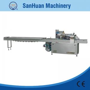 Wholesale Bottom Film Sealing Flow Wrapping Machine For Packing Cake / Bread 60-200 Bags/min from china suppliers