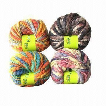Wholesale Soft Wool Blends Slub Yarn Hand Knitting from china suppliers