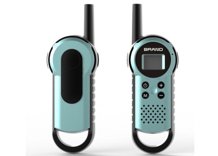 Quality 3-5KM Work Range Rechargeable Walkie Talkies With Key Lock Function for sale
