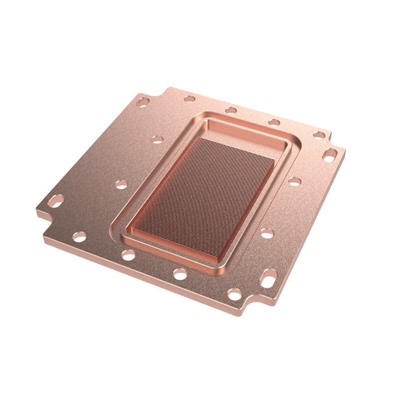 Wholesale CNC Machining Copper Skiving Fin Heatsink For Water Cooling from china suppliers