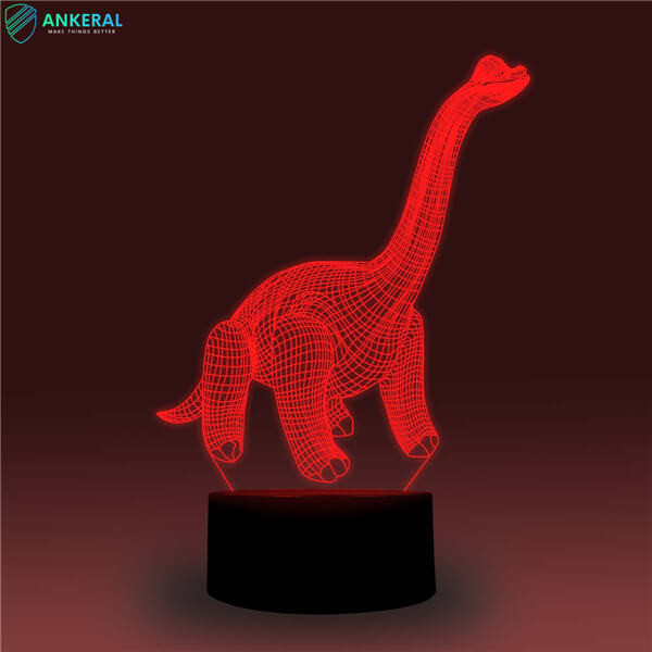 Wholesale Factory Best Sellers Dinosaur 3D Night Light APP Control for Boys from china suppliers