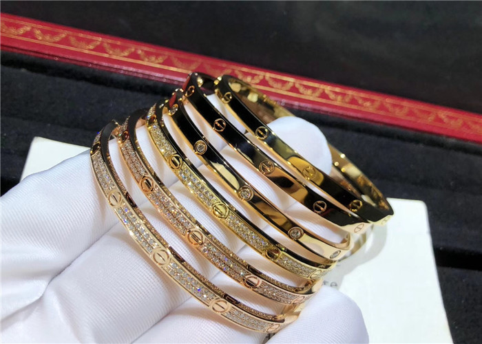 Wholesale Unisex Cartier Love Bracelet Customization Available diamond jewelry factory from china suppliers