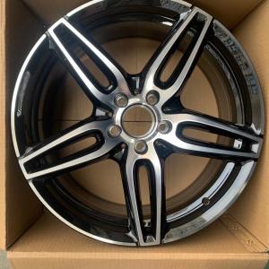 Wholesale ET43 8J Mercedes E Class 19 Inch AMG Alloy Wheels 5 Double Spoke from china suppliers