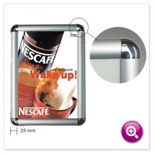 Wholesale Snap Frame Poster Holder Clip Photo 0.7mm Aluminium Frame Profile from china suppliers