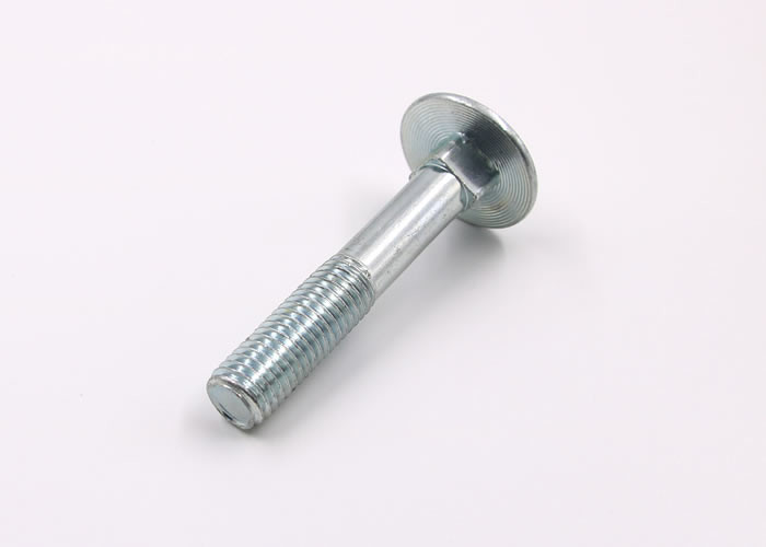 Wholesale DIN603 Grade 4.8 Galvanized Carriage Bolts Without Square Neck For Industrial from china suppliers