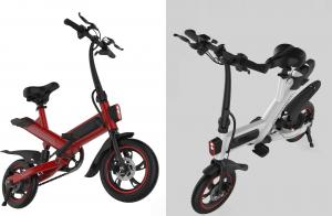 Wholesale Elegant And Compact Foldable Electric Bike , Collapsible Power Assisted Bicycle from china suppliers