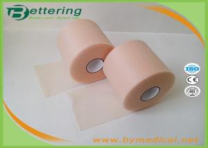 Wholesale Skin Colour 7cmX27m Sports Underwrap Foam Tape Polyester Fiber Elastic Adhesive Muscle Strain Injury Roll Bandage from china suppliers