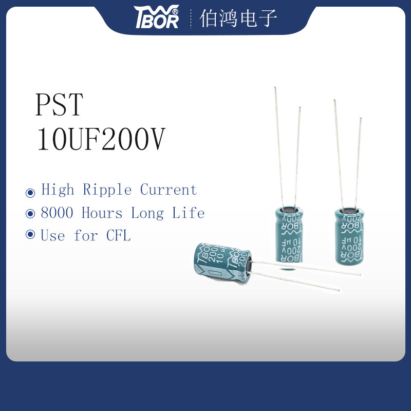 Wholesale RoHS Low ESR Electrolytic Capacitors 8X16MM 10UF 200V Capacitor from china suppliers