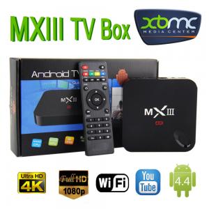 Wholesale MXIII Android Tv Box Amlogic S802 Quad-Core GPU Mali 450 1GB+8GB Built in WiFi Android 4.2 from china suppliers