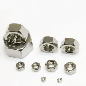 Wholesale Standard 1 Inch Machine Screw Nut , Steel Lock Nut For Industrial Applications from china suppliers