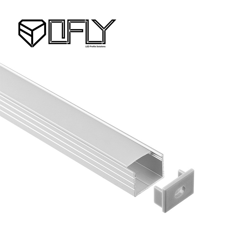 Wholesale 18*13mm Surface Mounted LED Profile Aluminium Extrusion Profile for Led Strip Lighting from china suppliers