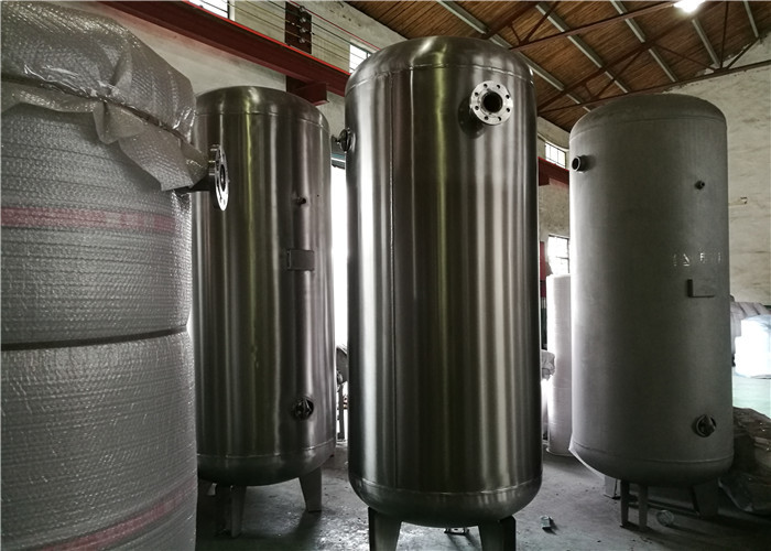 Wholesale ASME Certified Stainless Steel Air Receiver Tank Frosting Surface Treatment from china suppliers