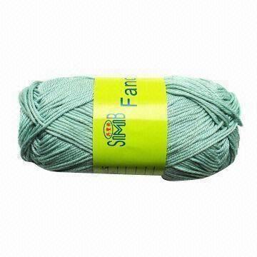 Wholesale Soft Cotton Yarn for Hand Knitting, with Various Pantone Colors from china suppliers