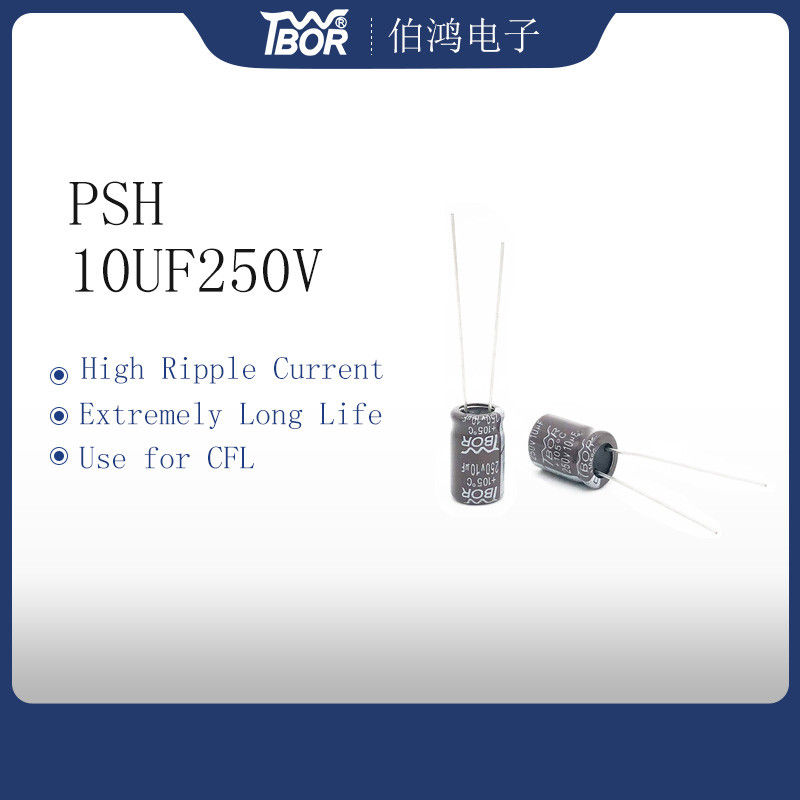 Wholesale ISO9001 10X13MM Aluminum Electrolytic Capacitor CFL 10UF 250V from china suppliers