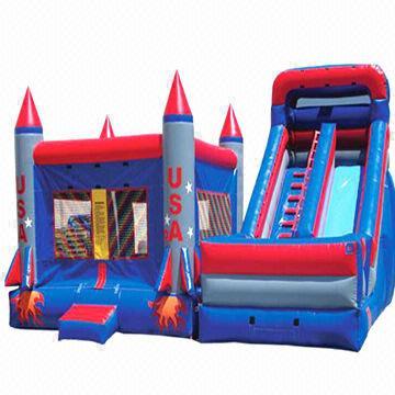 Wholesale Combo Inflatable Jumping Playhouse with Climbing and Slide from china suppliers