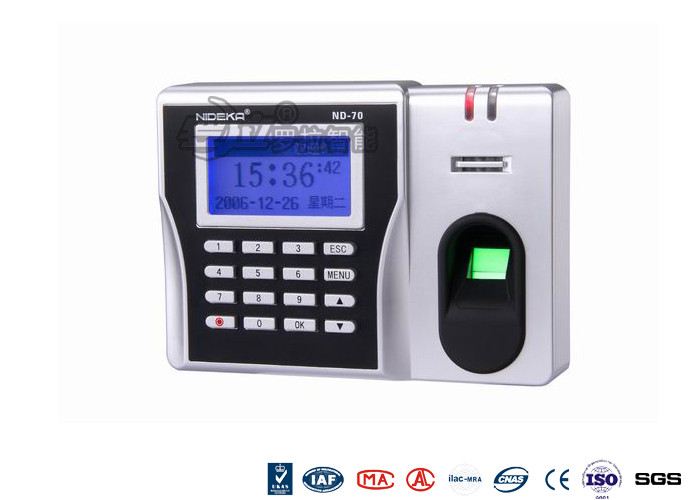 Wholesale ABS Epoxy Security Biometric Fingerprint Reader , IP67 Electronic Attendance System from china suppliers