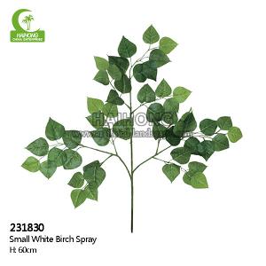 Wholesale Fire Retardant 60cm Height Artificial Tree Branches , Artificial Birch Leaves Silk from china suppliers