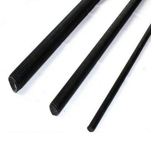 Buy cheap ASTM A307 Black Galvanized Threaded Rod High Strength Custom Length from wholesalers