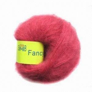 Wholesale Super Soft Mohair Yarn for Knitting, Made of 50% Mohair and 50% Acrylic from china suppliers