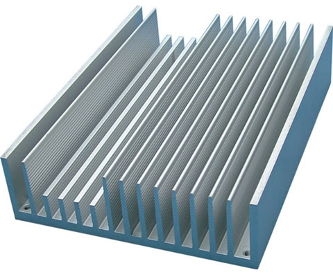 Wholesale Mill Finish  0.8mm Frequency Conversion Radiator Aluminum Profiles from china suppliers