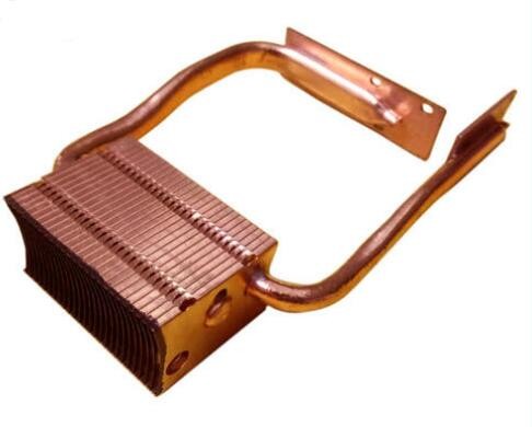 Wholesale OEM Copper Skived Fin Heat Sink Copper Cu1100 For Projector /  Computer from china suppliers