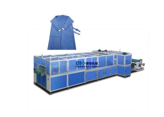 Wholesale New Version Isolation Gowns Disposable Making Machine Protective Medical Clothing Cutting Machine from china suppliers
