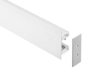 Wholesale Anodized LED Lighting Profile Aluminum Channel Surface Mounted For LED Strips from china suppliers