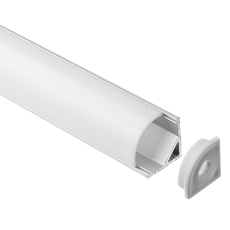 Wholesale Small Quadrant Corner Profile LED Light 2m 4m Length 90 Degree 16*16mm from china suppliers