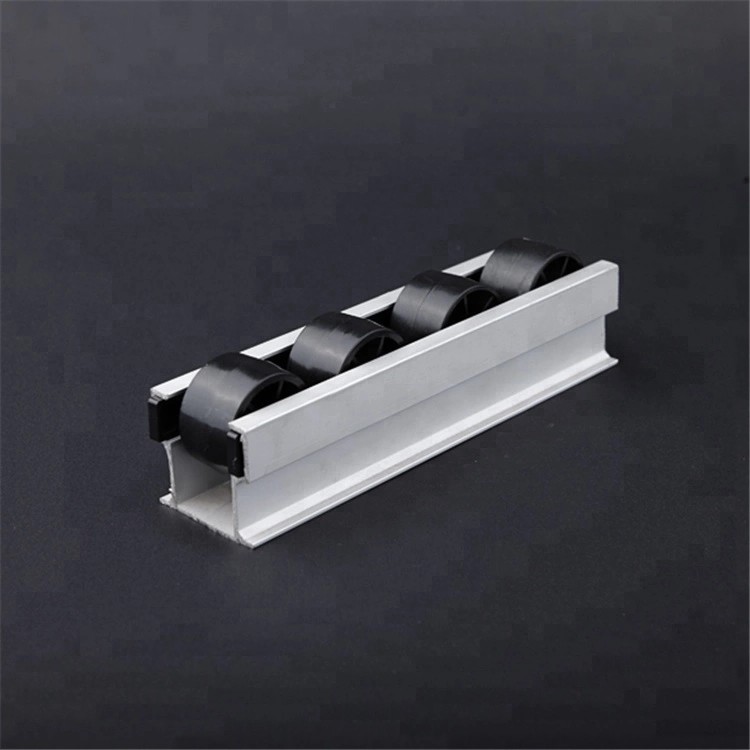 Wholesale Industrial T Slot Aluminum Extrusion Roller Track Sliding Flow Rack For Storage System from china suppliers