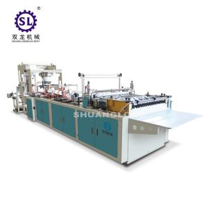 Wholesale Slef-closing zipper bag making machine automatic polythene 12.8kw Power from china suppliers