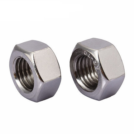 Wholesale DIN 934 304/316 Stainless Steel Hex Nuts Plain M8 M10 M12 High Precison from china suppliers