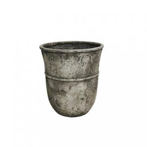 Wholesale Nordic Antique Balcony Bonsai Floor Flower Pot Imitation Stone from china suppliers