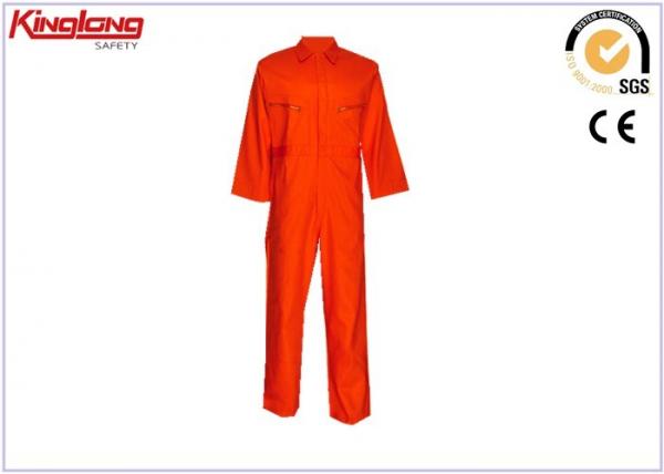 Quality 100% cotton proban fabric water resistant clothing , long sleeves work safety clothing for sale