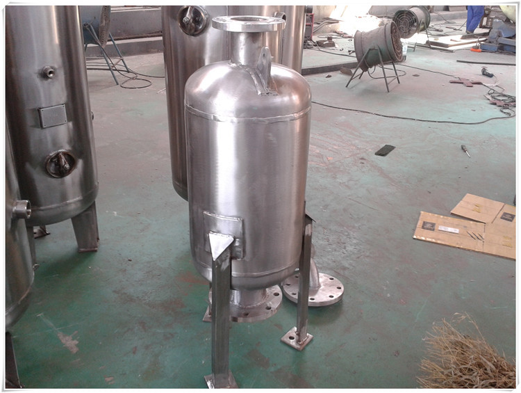 Wholesale 304 Stainless Steel Air Compressor Receiver Tank , Pneumatic Accumulator Tank from china suppliers