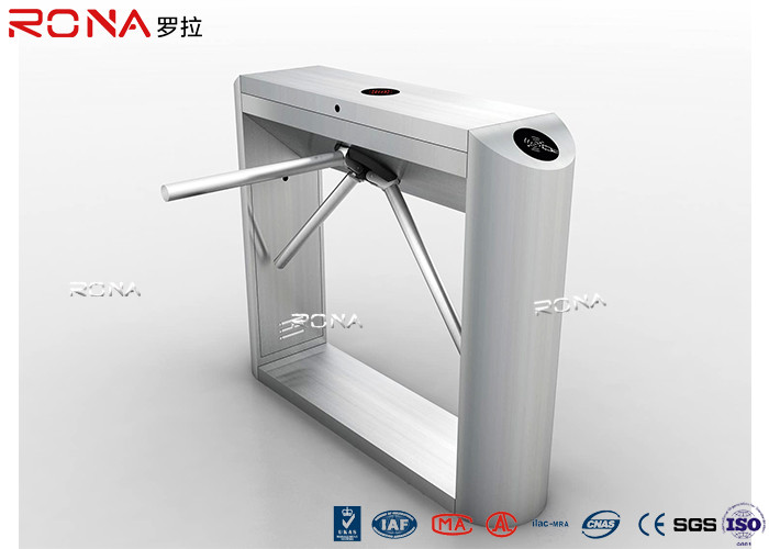 Wholesale Stainless Steel RFID Flap Barrier Turnstile , Attendance Tripod Barrier Gate from china suppliers