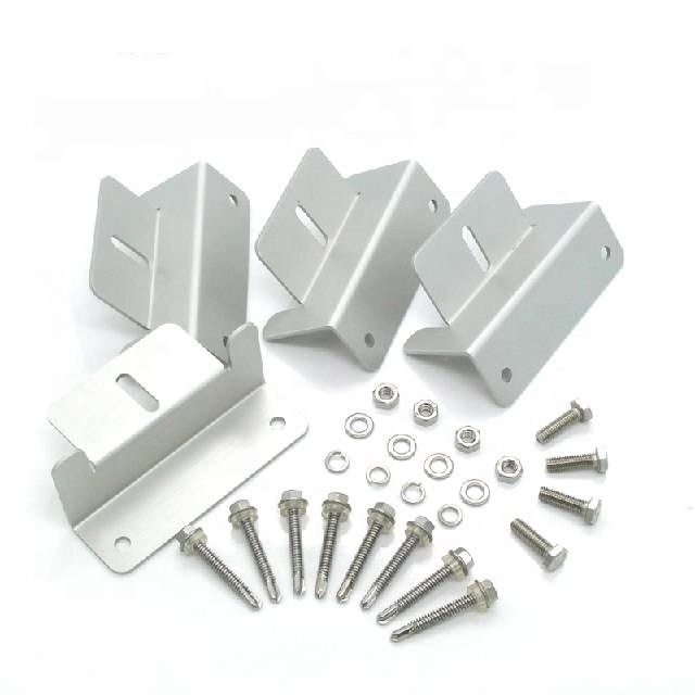Wholesale Anodised Aluminium Alloy Extrusion Profiles Clamp For Solar Mounting System from china suppliers