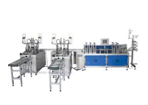 Wholesale Fully Automatic High Speed Disposable Face Mask production line (1 body+2 earloop) from china suppliers