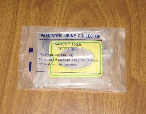 Paediatric urine collector urine bag