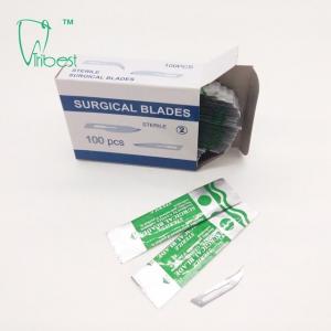 Wholesale Disposable Disposable Surgical Blade , Surgical Stainless Steel Scalpel Blades from china suppliers