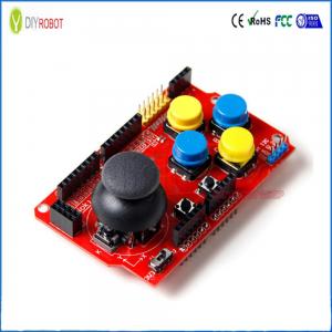 Wholesale Analog Joystick Shield for Arduino Mouse Function Rocker Button Game Keyboard Module from china suppliers