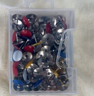 Wholesale Vinyl coated thumbtacks,office pins,drawing pin from china suppliers